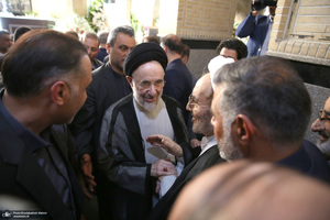 مراسم یادبود حاجیه خانم خدیجه خاتمی در مسجد امیرالمومنین (ع) -1