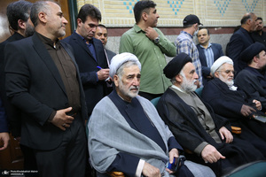 مراسم یادبود حاجیه خانم خدیجه خاتمی در مسجد امیرالمومنین (ع) -2