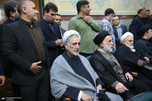 مراسم یادبود حاجیه خانم خدیجه خاتمی در مسجد امیرالمومنین (ع) -2