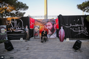 عزاداری تاسوعای حسینی(ع) هیات گردان تخریب و گردانهای لشکر 27 محمد رسول الله(ص)