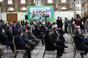 تجدید میثاق رئیس مجلس شورای اسلامی و نمایندگان با آرمان های حضرت امام (س)