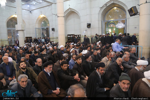 مراسم بزرگداشت آیت الله سید مهدی ابن الرضا(ره) در مسجد اعظم قم
