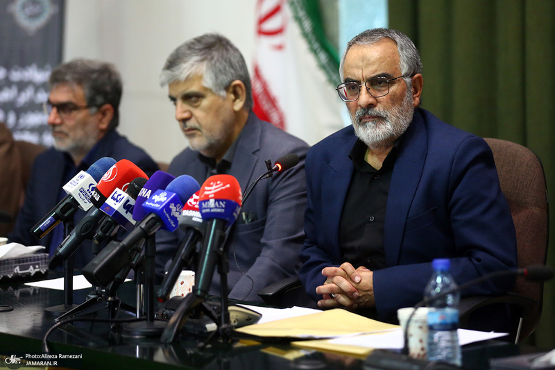 نشست خبری محمدعلی انصاری دبیر ستاد مرکزی بزرگداشت امام خمینی (س)