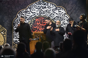 دومین شب محرم و صد و هشتمین اجتماع پر شور مردم در میدان شهدای خلیج فارس