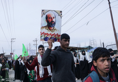راهپیمایی کشمیری ها به مناسبت میلاد امام زمان (عج)