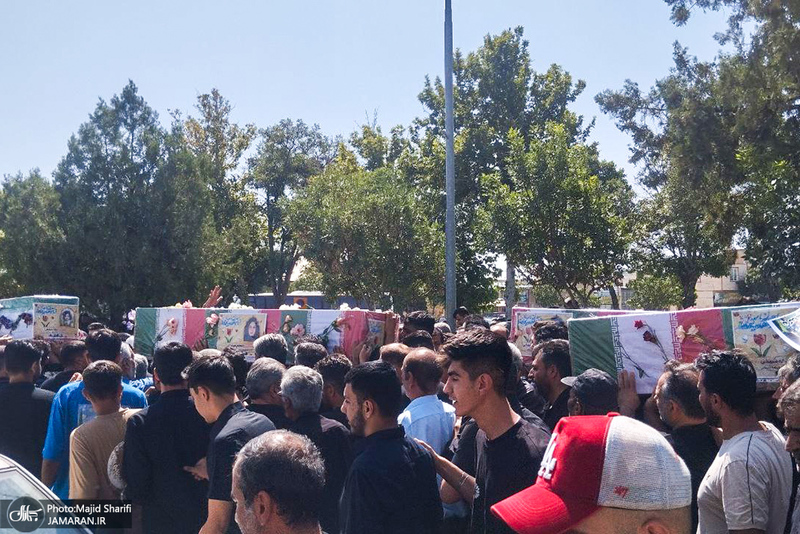 تشییع پیکر مطهر شهدای مردمی خمین