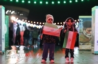 مراسم نورافشانی در برج میلاد تهران به مناسبت ۴۷ سالگی پیروزی انقلاب اسلامی (26)