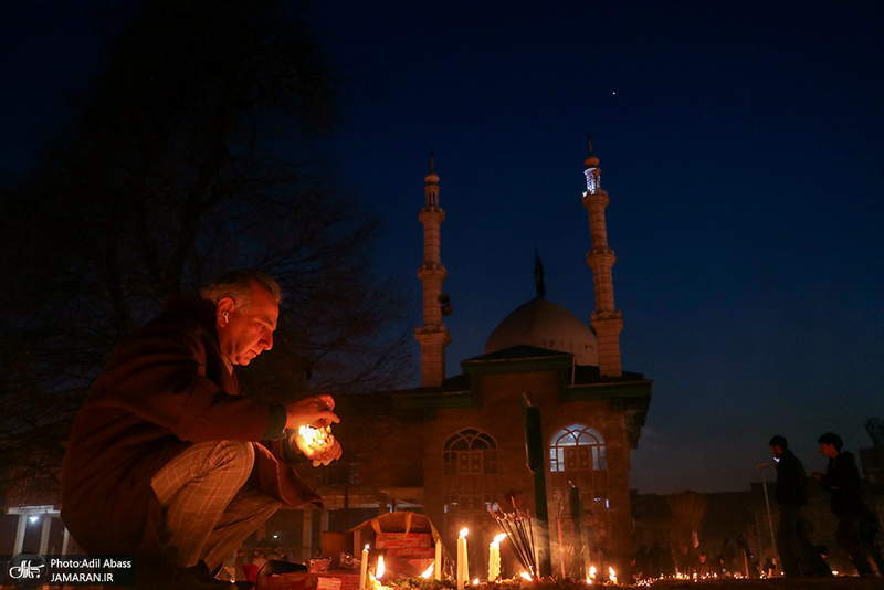 جشن نیمه شعبان در کشمیر هند