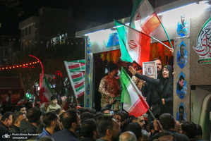 مراسم وداع و تشییع پیکر مطهر فرمانده یگان ویژه فاتحین  سردار سرتیپ پاسدار شهید محمد علی فتحعلی زاده و‌ هم رزمانش