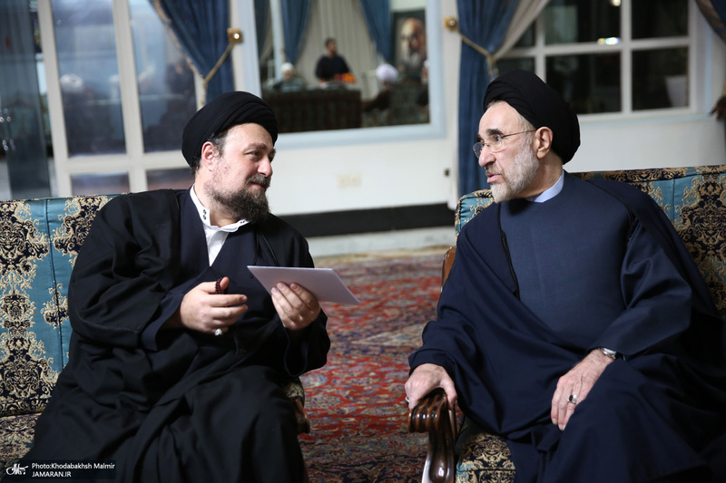 دیدار مجمع روحانیون مبارز و مجمع محققین حوزه علمیه قم با سید حسن خمینی