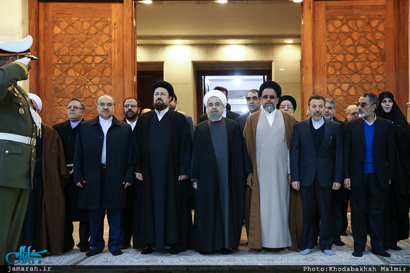تجدید میثاق رئیس جمهور و اعضای هیئت دولت با آرمان های حضرت امام(س) 