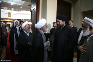 حاشیه تجدید میثاق اعضای مجلس خبرگان رهبری با آرمان‌های امام خمینی(س)؛