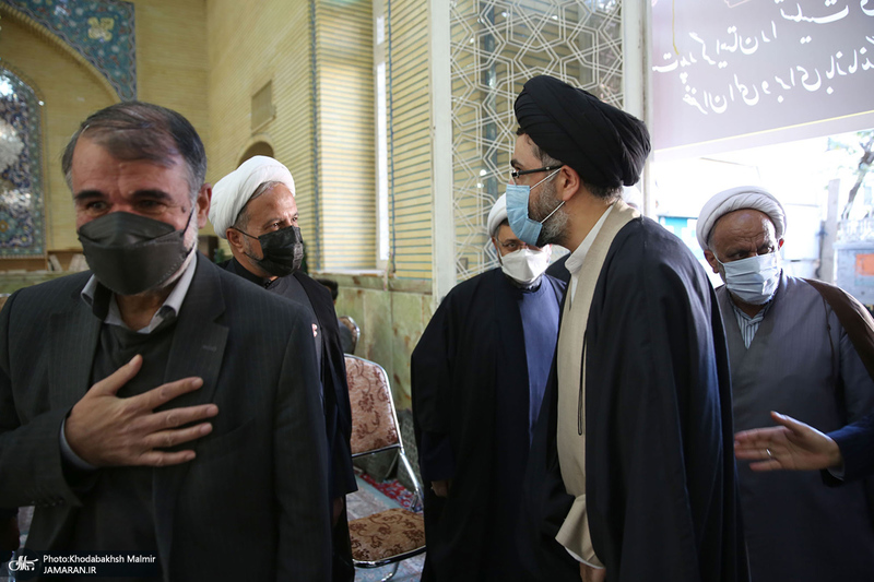 مراسم ختم مرحوم حاج محمد کمساری در قم -1