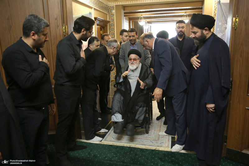 مراسم بزرگداشت محمد علی جماعتی در حسینیه شماره 2 جماران - 1