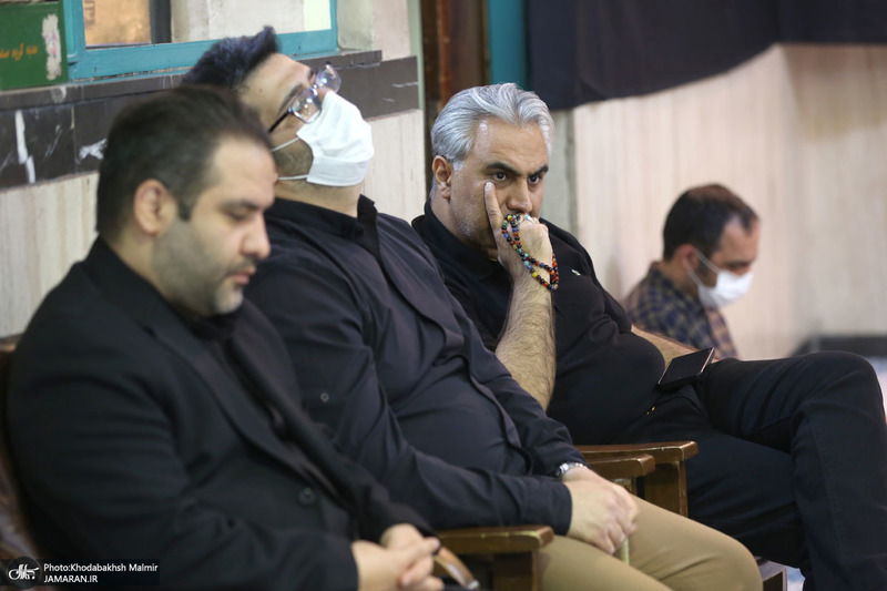 مراسم عزاداری به مناسبت سالروز شهادت امام جعفر صادق(ع) در حسینیه جماران