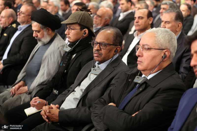 دیدار مسئولان نظام و سفرای کشورهای اسلامی با رهبر معظم انقلاب