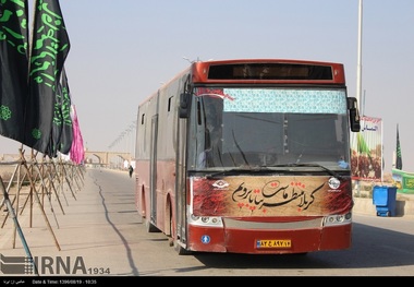 جابجایی بیش از 600هزار زائر اربعین با ناوگان اتوبوسرانی در مرز چذابه