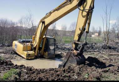 آسیب‌های تعلل درلایروبی رودخانه‌های مازندران