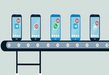 عرضه گوشی‌های ارزان چینی با اپلیکیشن‌های جعلی واتساپ و تلگرام در بازار