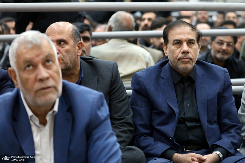 حضور شخصیت‌های سیاسی و مسئولان کشوری و لشکری در مراسم سالگرد ارتحال حضرت امام خمینی (س) -1