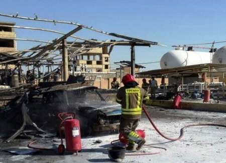 آتش سوزی کارگاه شارژ سیلندر گاز در شهریار مهار شد