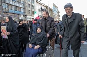 حضور میلیون ها تهرانی در تشییع پیکر مطهر سردار قاسم سلیمانی - 11