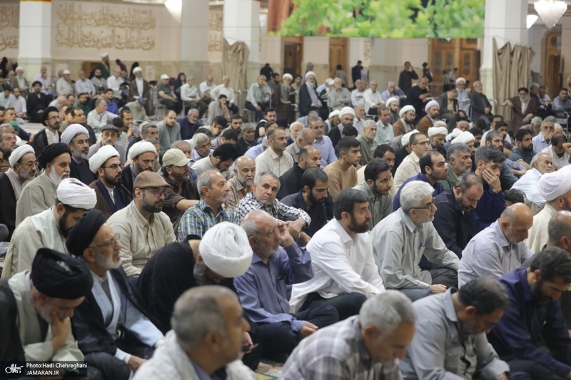 مراسم هفتمین روز ارتحال آیت العظمی شبیری زنجانی (ره)