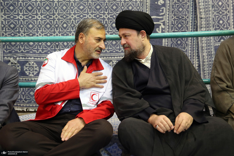 تجدیدمیثاق اعضای سازمان جوانان جمعیت هلال احمر با آرمان‌های امام خمینی(س)؛