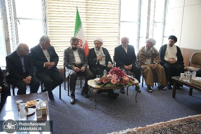 دیدار مسئولین کشوری و لشگری با رئیس مجمع تشخیص مصلحت نظام