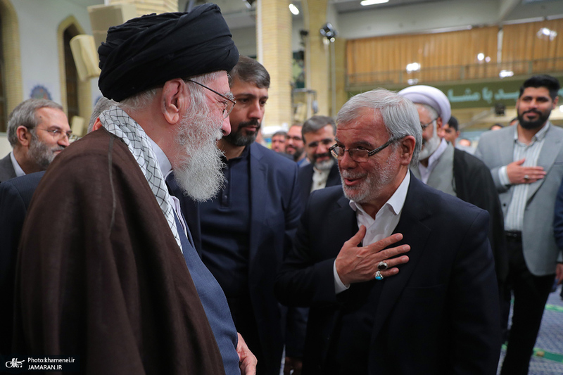 دیدار جمعی از شاعران و اهالی فرهنگ و ادب با رهبر معظم انقلاب