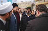 حضور سیدعلی خمینی در 22 بهمن 1404 قم