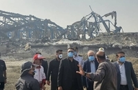 بازدید معاون سیاسی امنیتی دادستان کل کشور از محل انفجار در بندر شهید رجایی (4)
