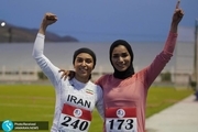 جدال جذاب فرزانه و حمیده؛ رکورد 100 متر زنان ایران بازهم شکست