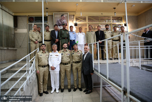 بازدید جمعی از اساتید و دانشجویان دانشگاه دفاع ملی پاکستان از جماران