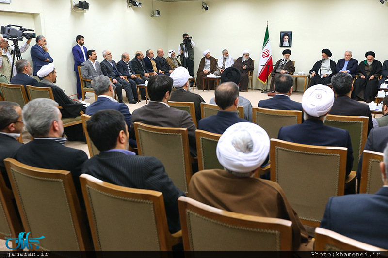 دیدار اعضای ستاد بزرگداشت چهارهزار شهید استان گلستان با رهبر معظم انقلاب 