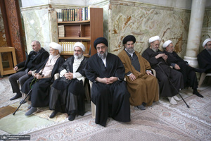 مراسم بیست‌و‌نهمین سالگرد ارتحال حاج سید احمد خمینی و بزرگداشت آیت‌الله بجنوردی  2