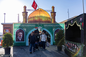 هم قدم با زائران اباعبدالله الحسین (ع)؛ مرز تمرچین