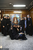 بازدید دانش آموزان از بیت امام خمینی (س) در جماران