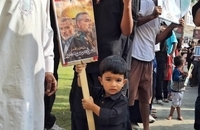 راهپیمایی در حمایت از رهبر انقلاب در کشمیر ھند  (10)