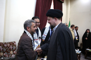 دیدار جمعی از حقوقدانان کشور پاکستان با آیت الله سید حسن خمینی