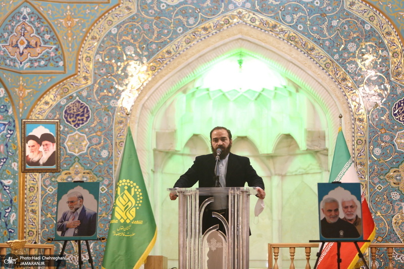 برگزاری اولین سالگرد شهادت شهید فخری زاده در حرم حضرت معصومه (س)