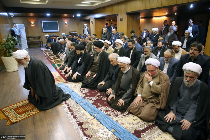 مراسم چهلمین روز درگذشت آیت الله بجنوردی در دائره المعارف بزرگ اسلامی - 3