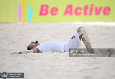 گزارش تصویری از بازی ایران و بلاروس در جام جهانی فوتبال ساحلی 