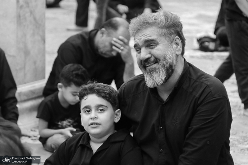 مراسم عزاداری دهه اول ماه محرم در مسجد اعظم قم