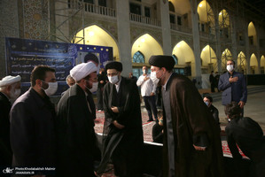 عزاداری شب هشتم محرم در حرم مطهر امام خمینی(س)