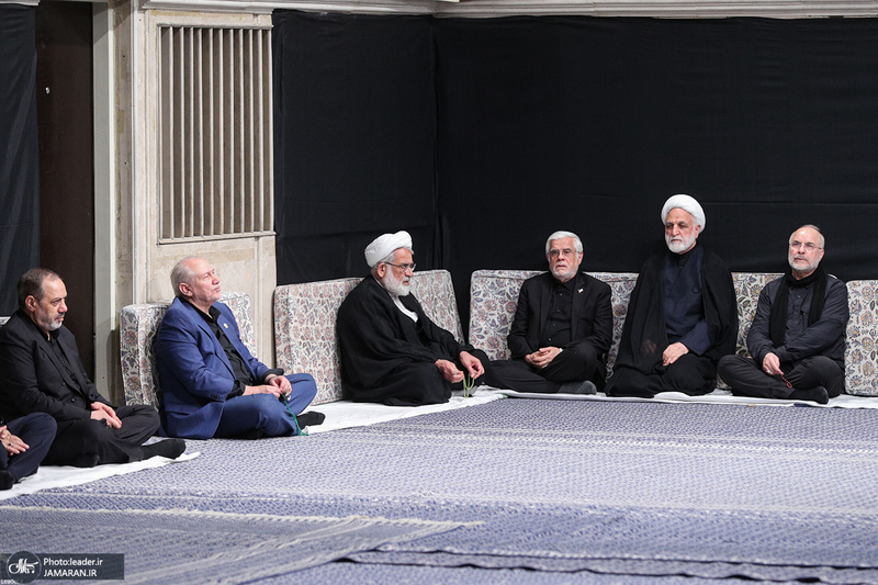 دومین شب مراسم عزاداری حضرت اباعبدالله الحسین (ع) در حسینیه امام خمینی