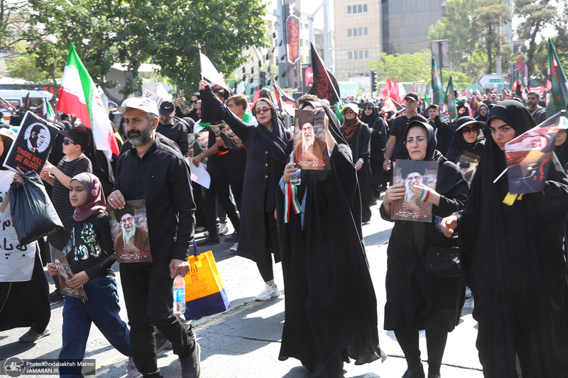 مراسم تشییع پیکر مطهر رهبر شهید انقلاب در تهران -5