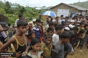 عکس/ پناهجویان روهینگیایی: «از زیر باران تا زیر ناودان!»