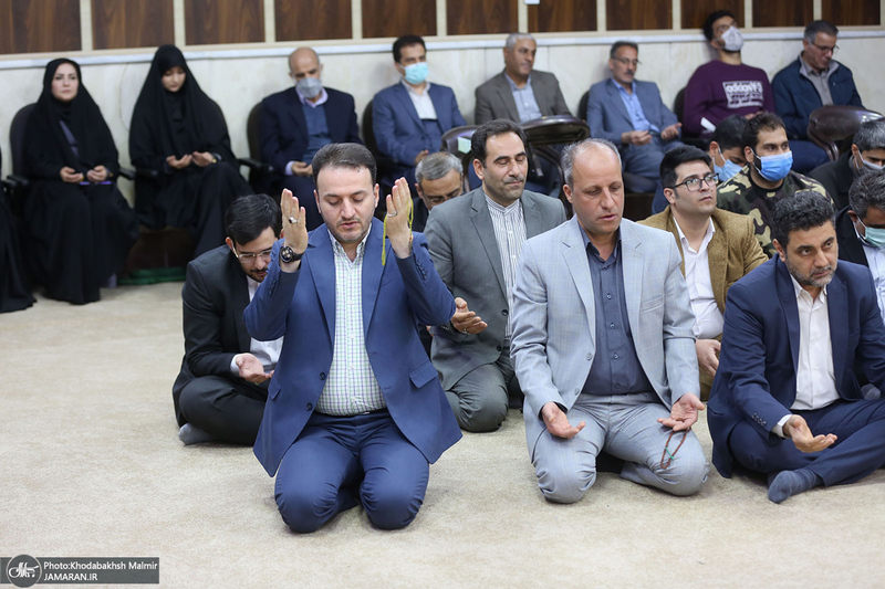 دیدار نوروزی رئیس موسسه تنظیم و نشر آثار امام خمینی (س) با کارکنان موسسه