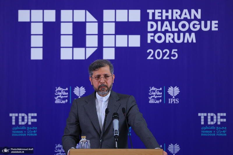 نشست خبری سعید خطیب زاده با موضوع مجمع گفتگوی تهران